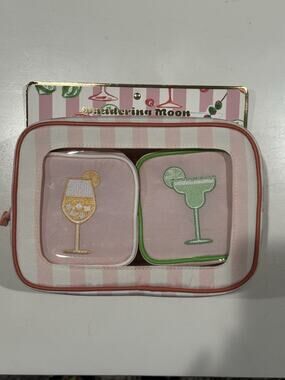 Wandering Moon Drinks Travel Zippered Pouches